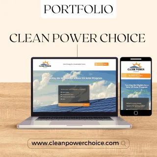 Web Development, Reputation Management & PPC Campaigns for CleanPowerChoice.com