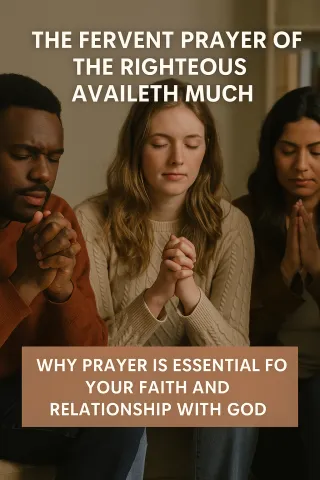 The Fervent Prayer of the Righteous Availeth Much: Why Prayer is Essential for Your Faith and Relationship with God