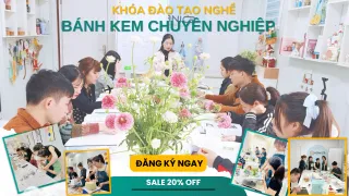 Khóa bánh kem chuyên nghiệp