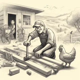 How I Built a Coop—and a Love Story—in Berthoud, Colorado