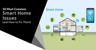 Is your smart home acting up? Don't worry, you're not alone! Our latest article tackles the 10 most common smart home issues and provides easy fixes. 