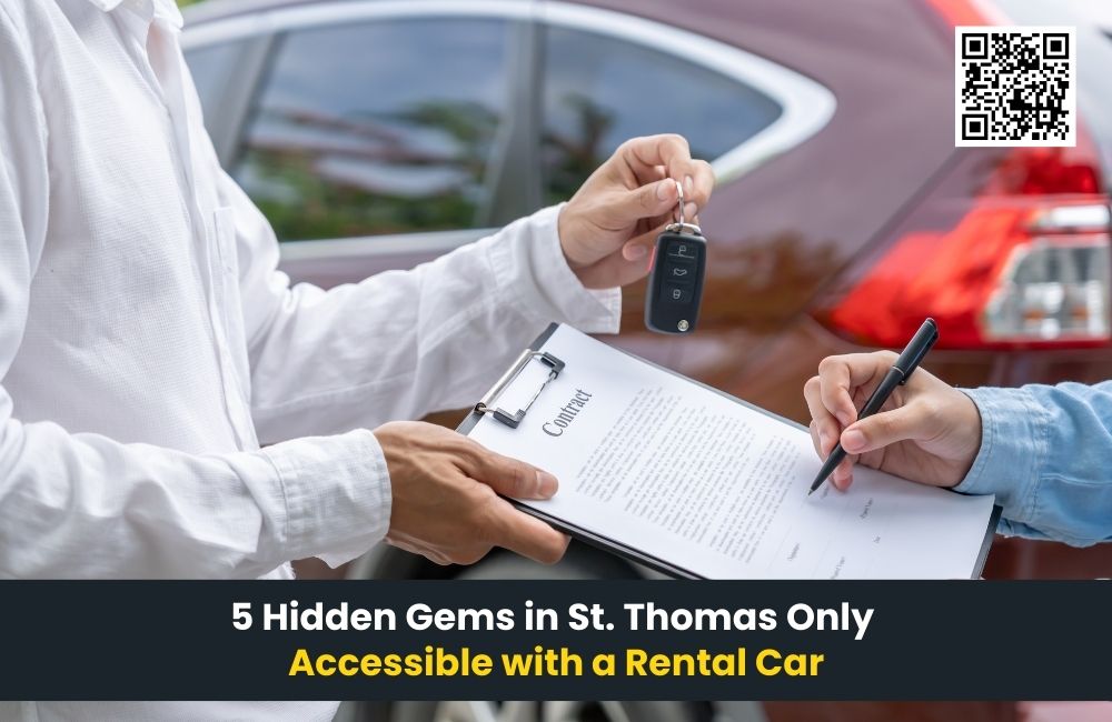 5 Hidden Gems in St. Thomas Only Accessible with a Rental Car