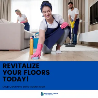 Expert Carpet Cleaning, Floor Stripping, and Waxing Services by Personal Smart Services