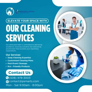 Transform Your Workplace with Deep Cleaning Services from Personal Smart Services