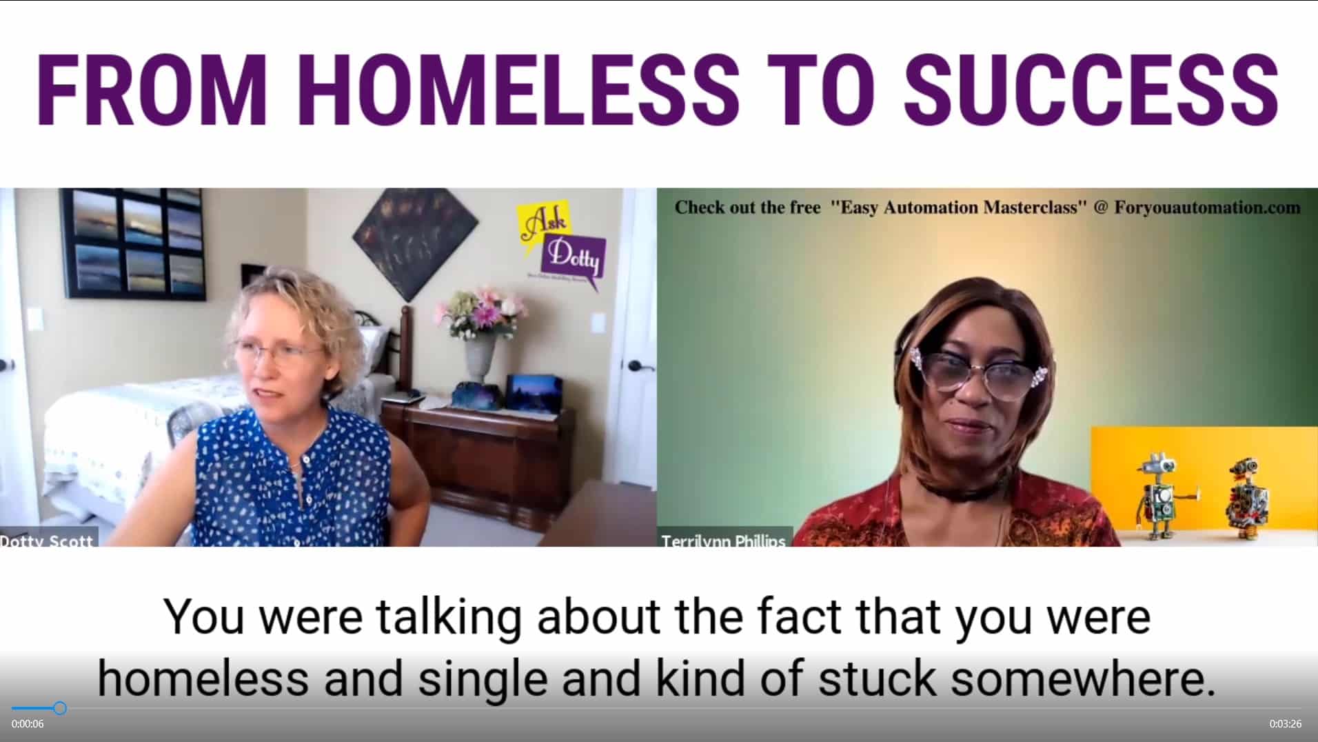 From Homeless to Self-Employed: TerriLynn Phillips