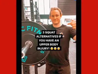 3 Squat Alternatives For Upper Body Injuries