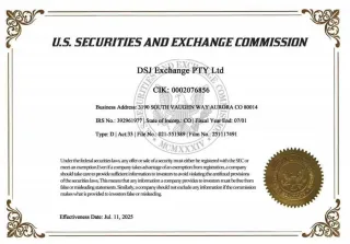 Registered with US Securities and Exchange Commission