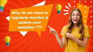 Regularly monitor and update your website