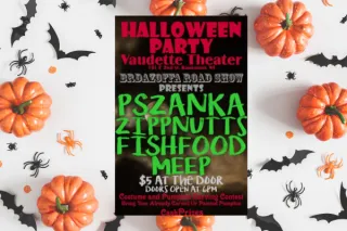 Brodazoffa Roadshow Halloween Bash At The Vaudette