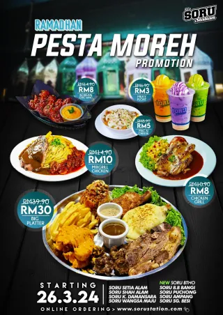 Soru Station Ramadhan Pesta Moreh Promo