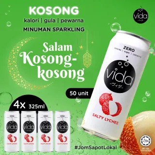 Vida Zero Salty Lychee (4x325ml)