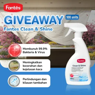 Fantes Multipurpose Clean & Shine Spray 500ml