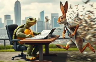 “Tortoise vs. Hare” is broken (why “staying consistent” isn’t enough anymore)