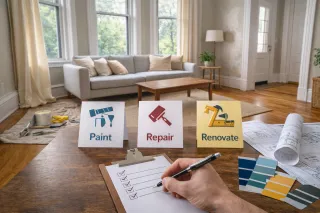 How Jamaica Plain Homeowners Decide Between Painting, Repair, or Full Renovation