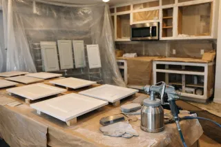 Cabinet Painting Costs in Waltham & Watertown, MA