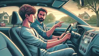 WHAT’S THE DIFFERENCE BETWEEN A TEACHER AND A DRIVING INSTRUCTOR?