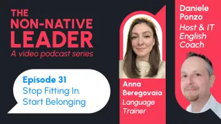 Stop Fitting In and Start Belonging — A Conversation with Anna Beregovaia