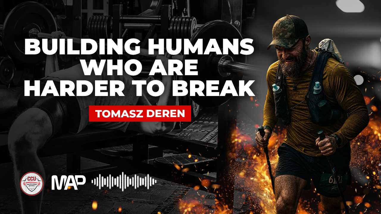 CCU Podcast - Building Humans Who Are Harder To Break with Tomasz Deren