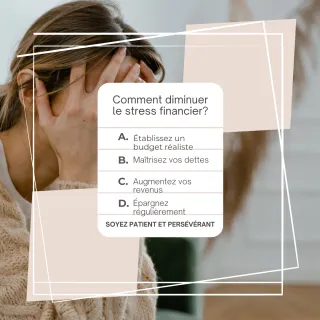 Reduire le stress financier