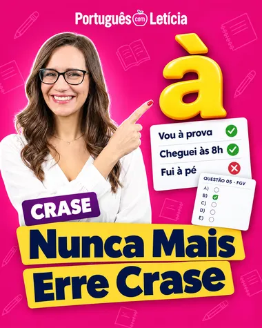 Crase: Nunca Mais Erre Crase