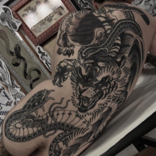 Tatuaje de Skinny Marciano