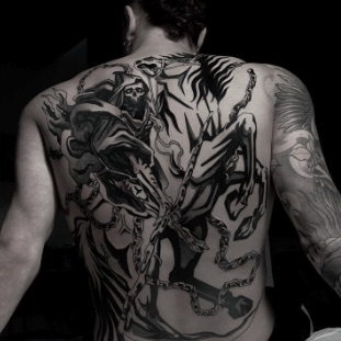 Tatuaje de Skinny Marciano