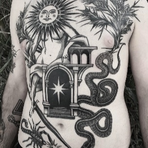 Tatuaje de Skinny Marciano