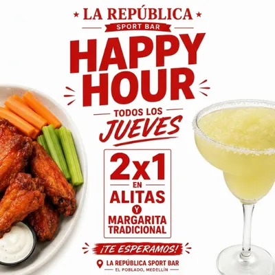 Cocktails at La República Sport Bar