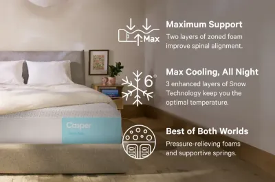 Casper Snow Max, surface