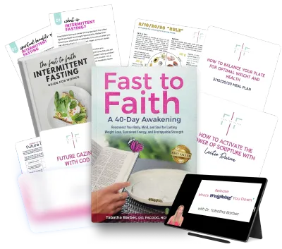 Fast to Faith: A 40-Day Awakening book and bonuses