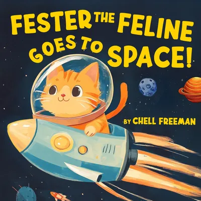 Book cover: Fester the Feline Goes to Space