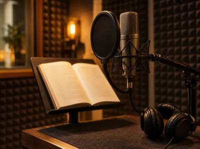 Audiobook production and distribution