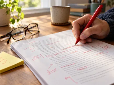 Professional book editing service