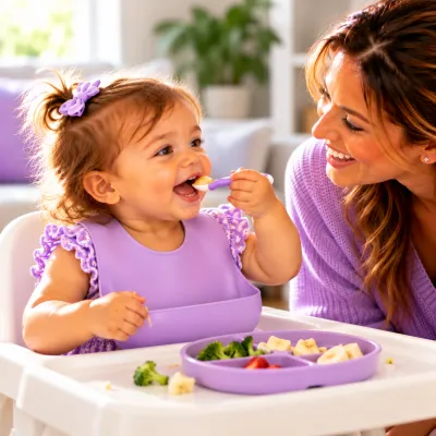 Toddler eating and utensil skills