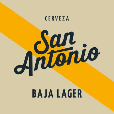 A glass of San Antonio Cerveza