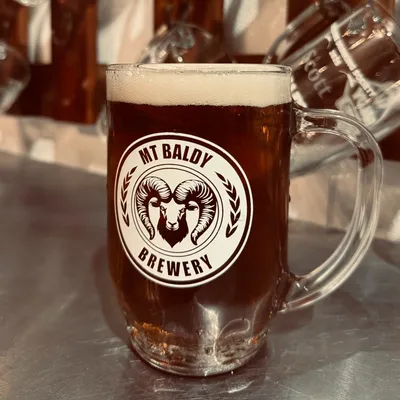 A Mt Baldy Brewery Mug Club mug