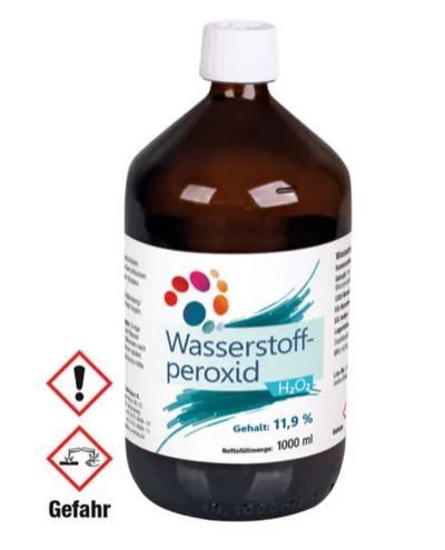 Bild: Wasserstoffperoxid 11,9 % (Ph. Eur.)