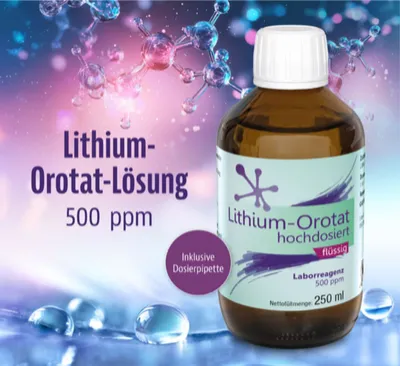 Bild: Lithium-Orotat, 500 ppm