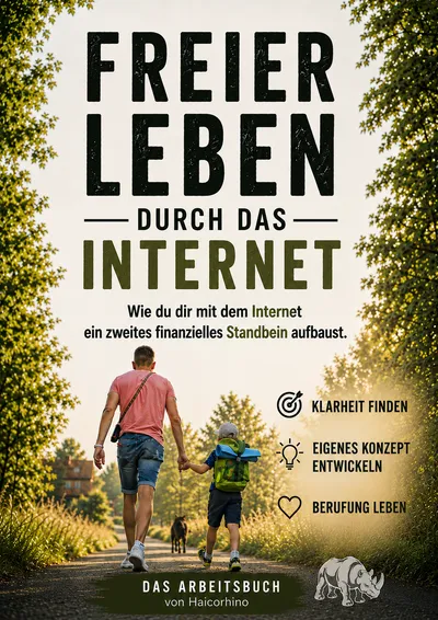 Buchcover: Freier leben durch das Internet