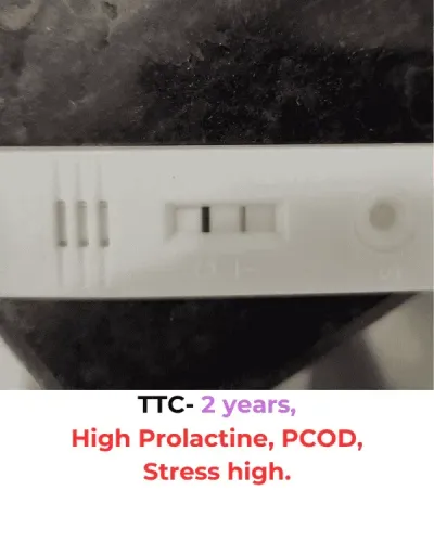 Conceived naturally after infertility