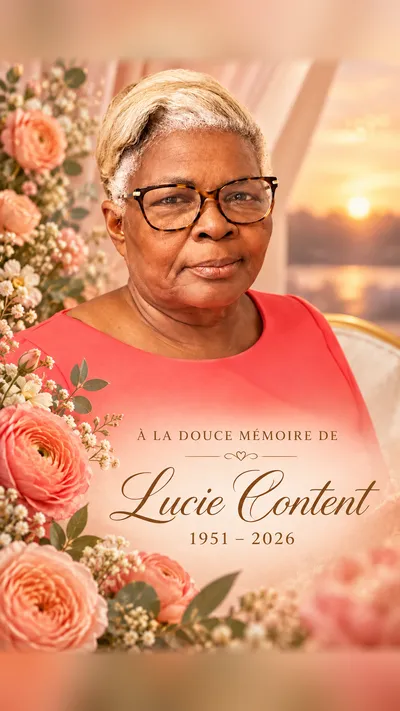Affiche format Story 9:16 de Lucie Content