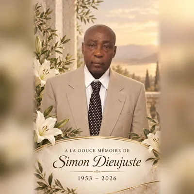 Format commémoratif Carré 1:1 de Simon Dieujuste