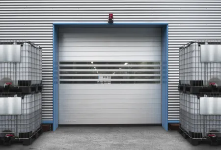 Puerta rápida industrial EFA-SST EX — modelo BIM EFAFLEX
