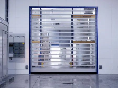 Puerta rápida industrial EFA-STT Clear — modelo BIM EFAFLEX