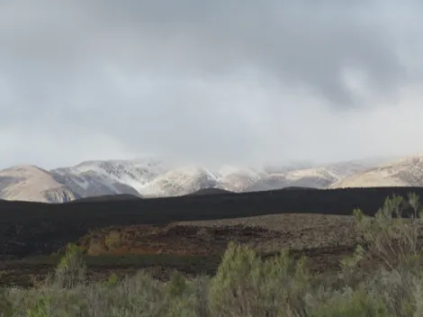 Mountain wilderness at dawn