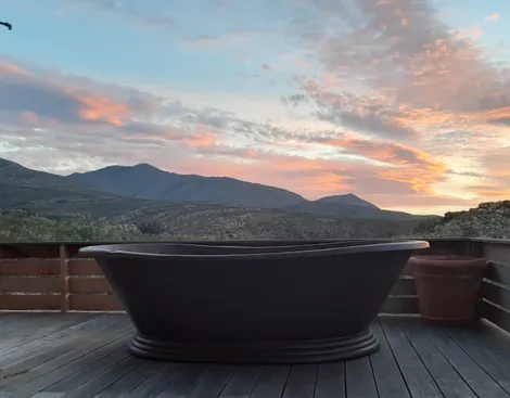 Retreat landscape panorama