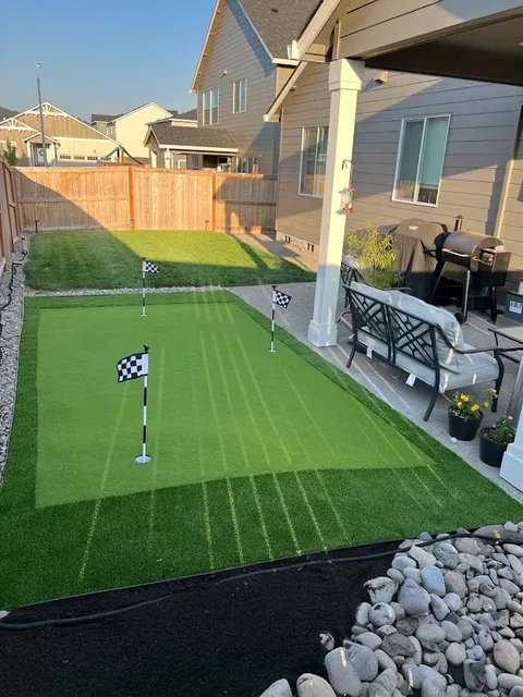 PNW Landscaping turf install post