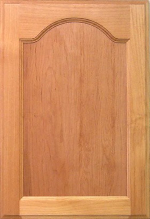Mission in Alder cabinet door style