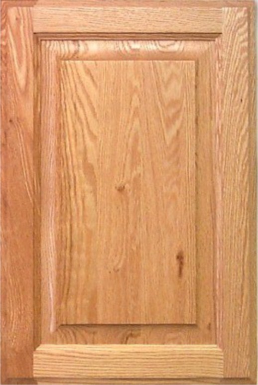 Revere in Oak cabinet door style