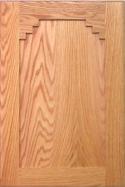 Santa Fe in Oak cabinet door style